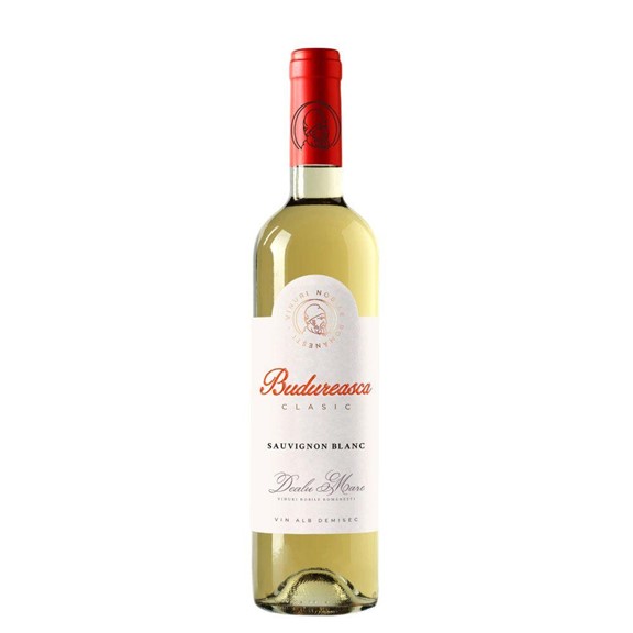 Sauvignon Blanc din gama Budureasca Clasic