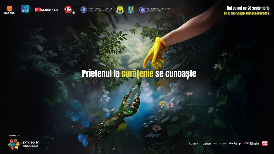 Cu o lună în urmă, 17.000 de români s-au înregistrat pentru prima Dată Națională de Curățenie