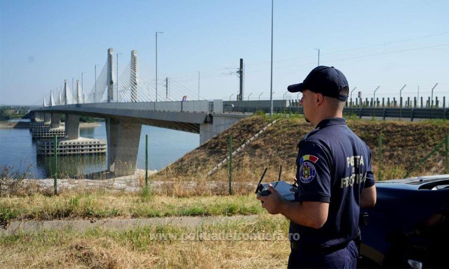 Trafic aglomerat la Podul Giurgiu - Ruse: timp de așteptare de până la 100 de minute