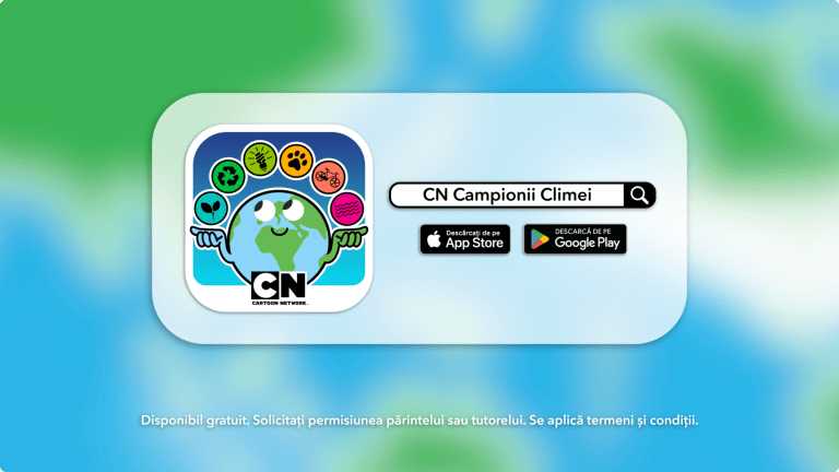 Cartoon Network Campionii Climei – inițiativa care educă copii să devină campioni ai mediului