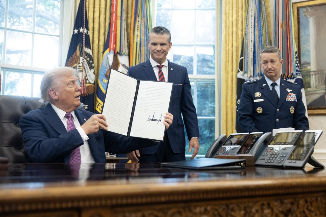 Donald Trump a aprobat ordinul referitor la noul nume al Pentagonului. „Pacea a fost câștigată prin tăria noastră”