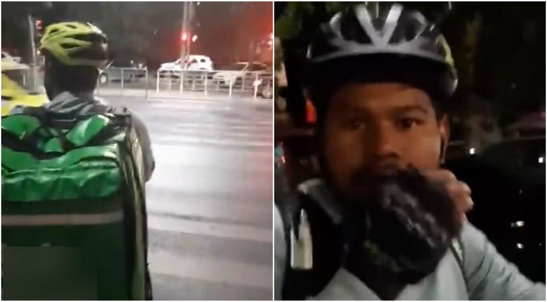 Individul care a atacat un curier asiatic în București, numindu-l „invadator”, a fost audiat astăzi la Parchet
