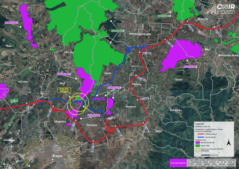 „Cocoașa de la Brașov”: De ce autostrada ce va uni Moldova cu centrul țării presupune un tunel sub o zonă protejată. Când se vor demara lucrările.