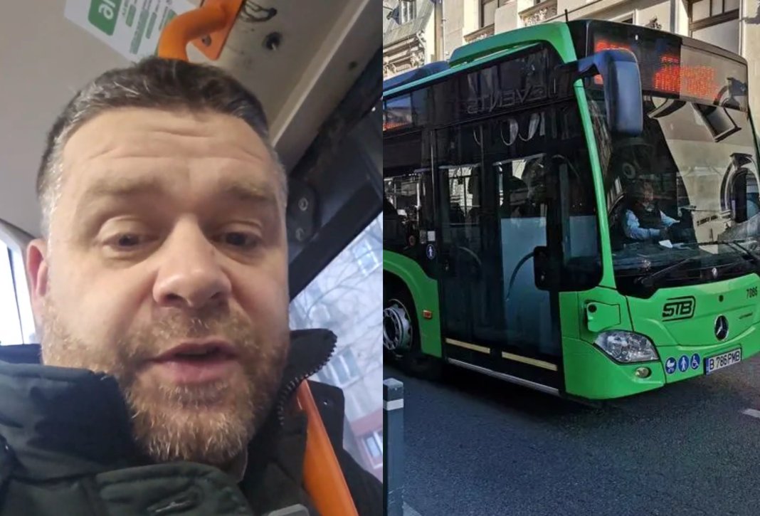 VIDEO Ciprian Ciucu, comunicat din autobuz pentru angajații STB. Ce spune despre speculațiile referitoare la micșorarea salariilor