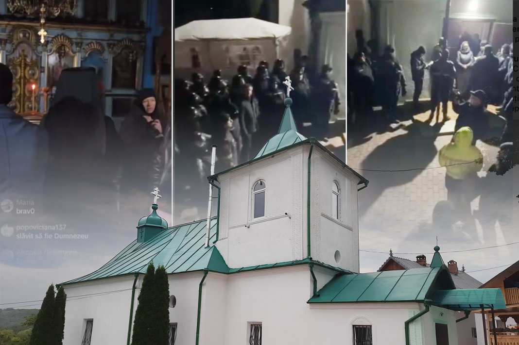 VIDEO: Preoți și membri ai comunității de credință din biserica subordonată Patriarhiei Ruse atacă un monument istoric din Republica Moldova. Ciocniri cu Poliția / Motivele conflictului ortodox