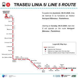 Ciprian Ciucu a explicat rațiunile pentru schimbarea rutei tramvaiului 5: „Este o linie extrem de utilizată”