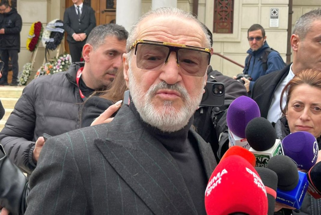 Gigi Becali, regarding Mircea Lucescu's funeral: „Am fost uimit, îi voi spune doar atât lui Răzvan”