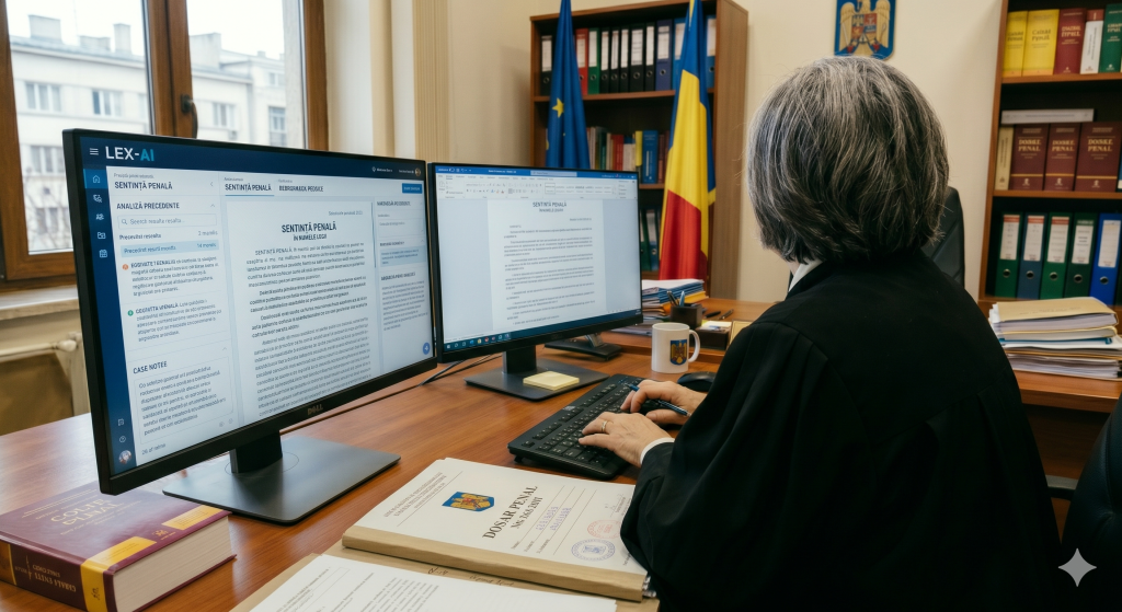 Judecătoare de la Tribunalul București, bănuite de folosirea AI-ului în fundamentarea unei sentințe. Termenul „stipula” filtrat