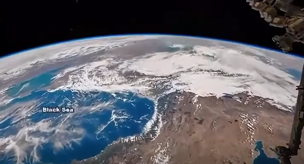 VIDEO: Marea Neagră văzută din cosmos - fotografii obținute de capsula Orion pe parcursul misiunii Artemis II
