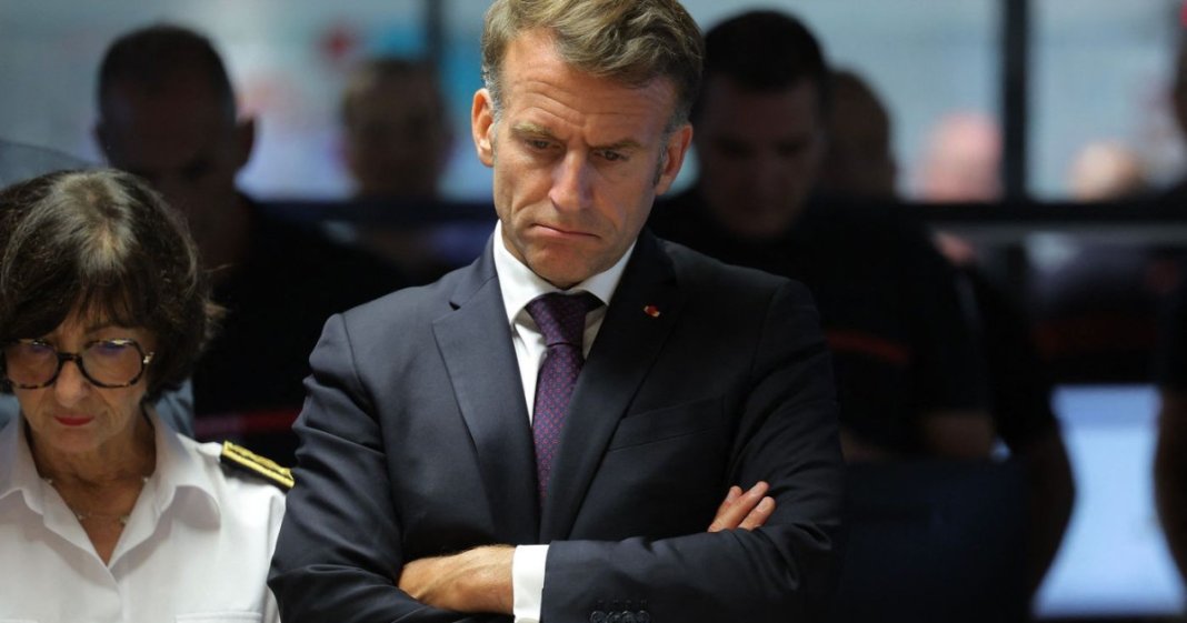Emmanuel Macron susține că focul din zona Gironde „constituie cea mai serioasă problemă de la Al Doilea...