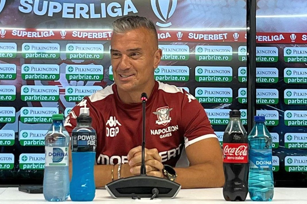 Daniel Pancu, surprins de un fotbalist de la Rapid după egalul cu UTA Arad: „E imposibil să nu reușești cu el”