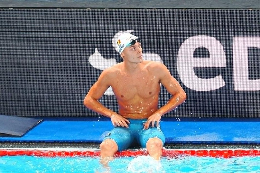 David Popovici se evidențiază în calificări la Campionatele Europene! Semifinalele se desfășoară diseară.